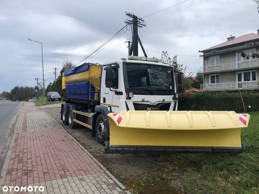MAN TGM 26.290 PIASKARKA SOLARKA SCHMIDT STARTOS II EURO 6 - 2