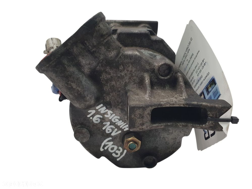 SPRĘŻARKA KLIMATYZACJI Opel Insignia A Astra J Meriva B 13220076 08B200043 - 3