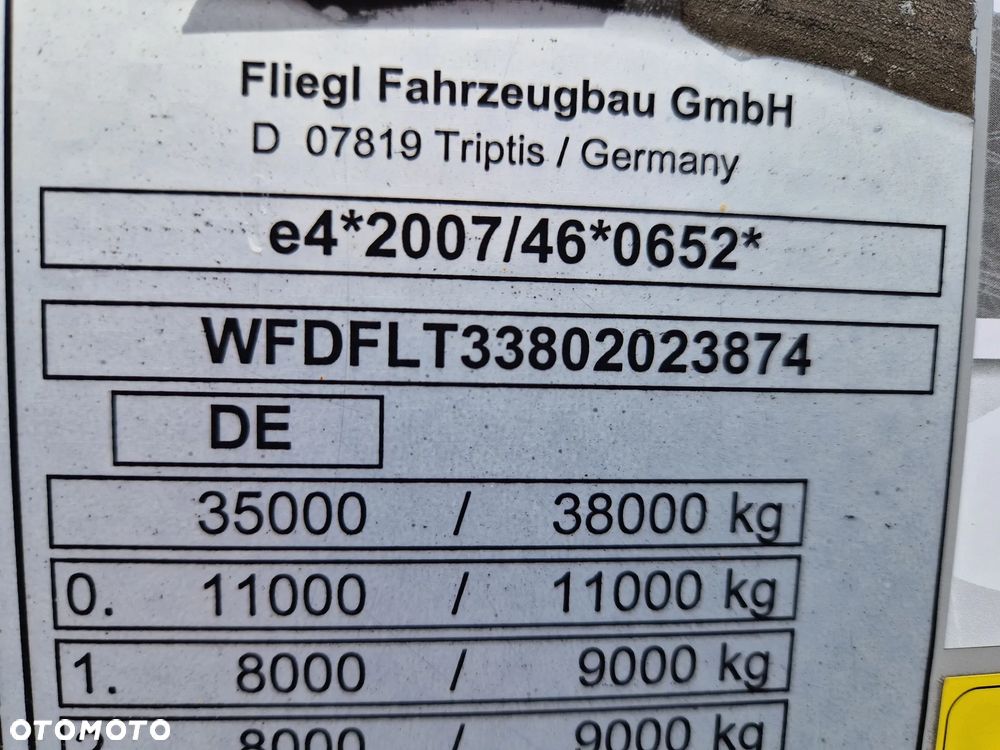 Fliegl FIRANKA / MEGA / OŚ PODNOSZONA / 2018r - 33