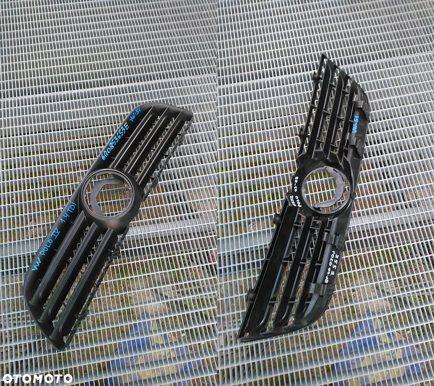VW AUDI GRILL PRZEDNI GRILLE PRZEDNIE - 7