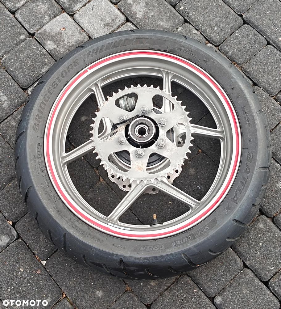 Koło tylne kompletne Kawasaki ER-6N 2007r ABS - 1