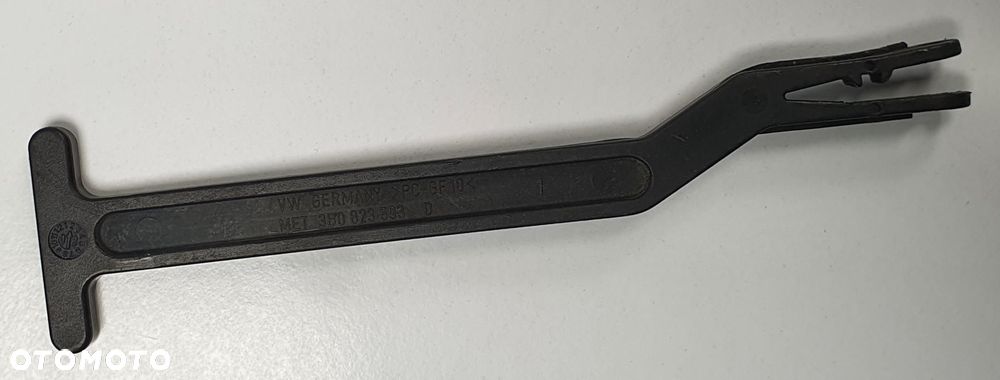 CIĘGNO UCHWYT MASKI VW PASSAT B5 3B0823593 - 4