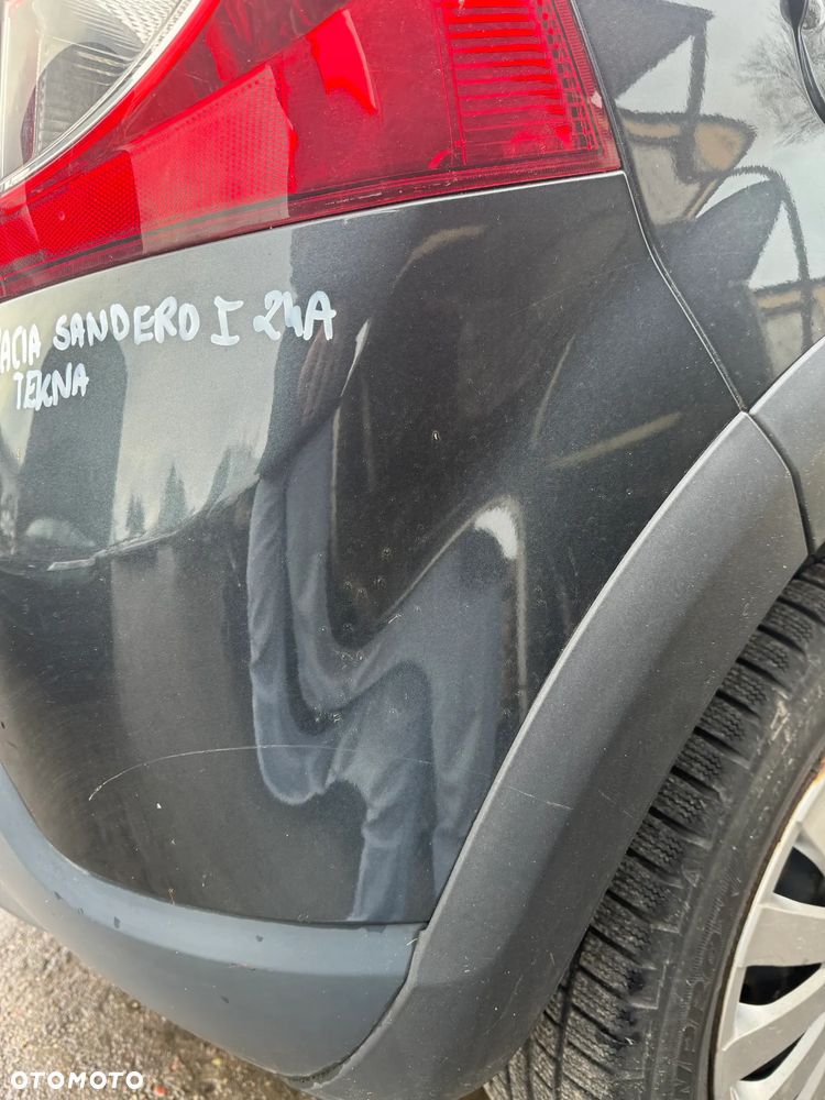 DACIA SANDERO I STEPWAY ZDERZAK TYŁ TYLNY TEKNA - 3
