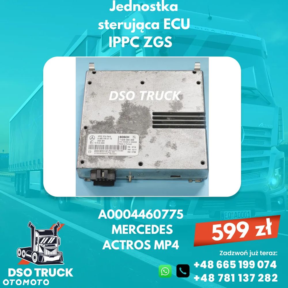 A0004460775 Jednostka sterująca ECU IPPC ZGS MERCEDES ACTROS MP4 - 1