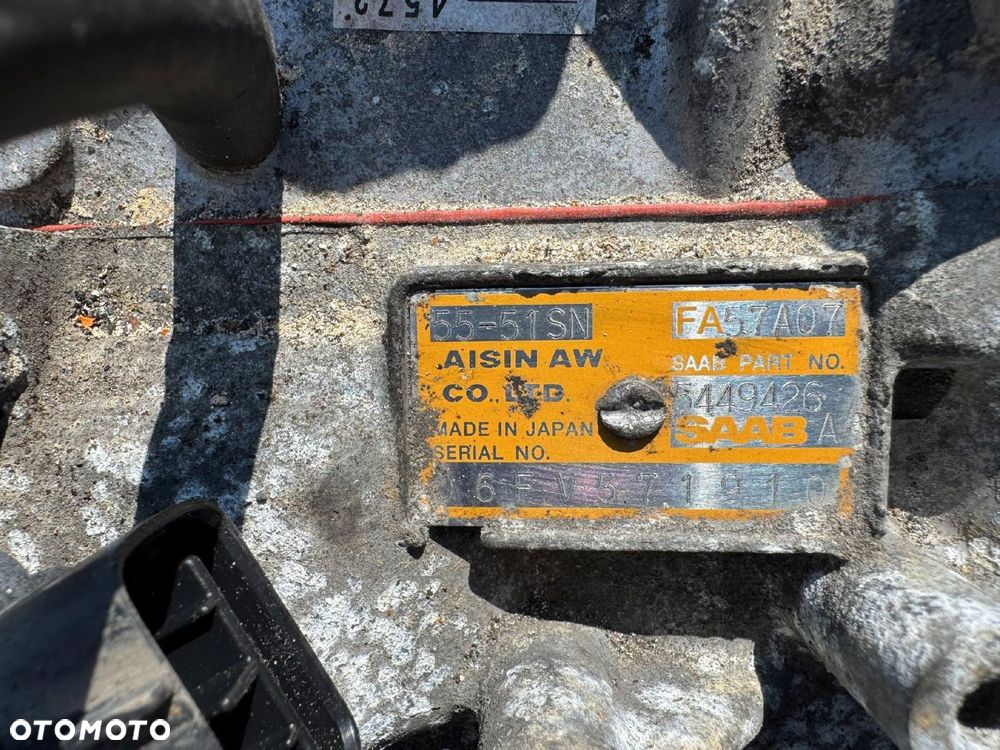 AUTOMATYCZNA SKRZYNIA BIEGÓW 2.0 T 55-51SN 5449426 SAAB 9-5 2 - 7
