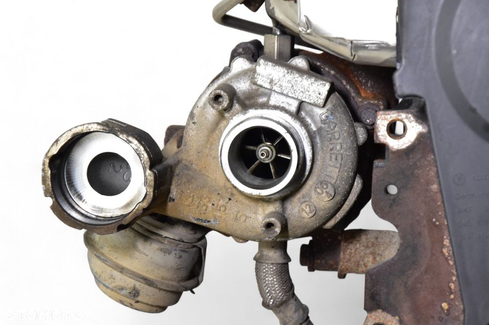 Silnik PASSAT B6 GOLF V TOURAN OCTAVIA II TOLEDO 1.9TDI 105KM BXE KOMPRESJA - 13