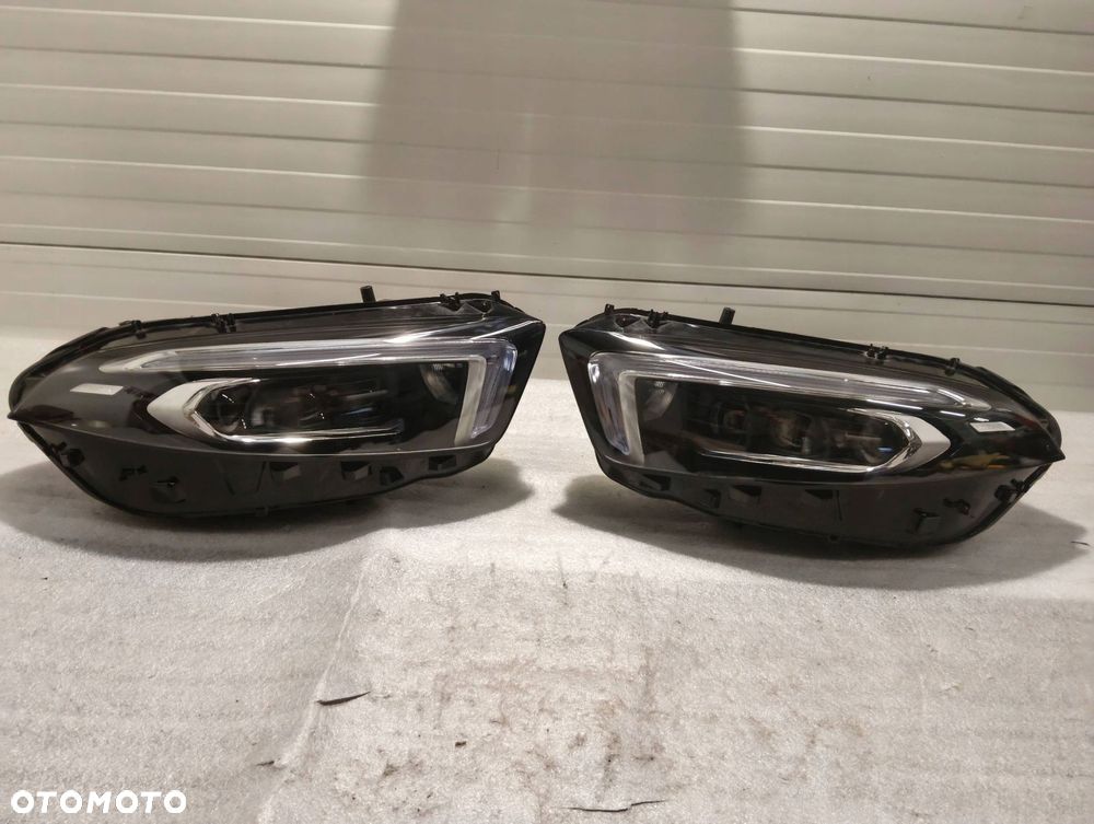 mercedes-benz a klasa w177 multibeam 1 moduł komplet lamp przód a1779060603 - 1