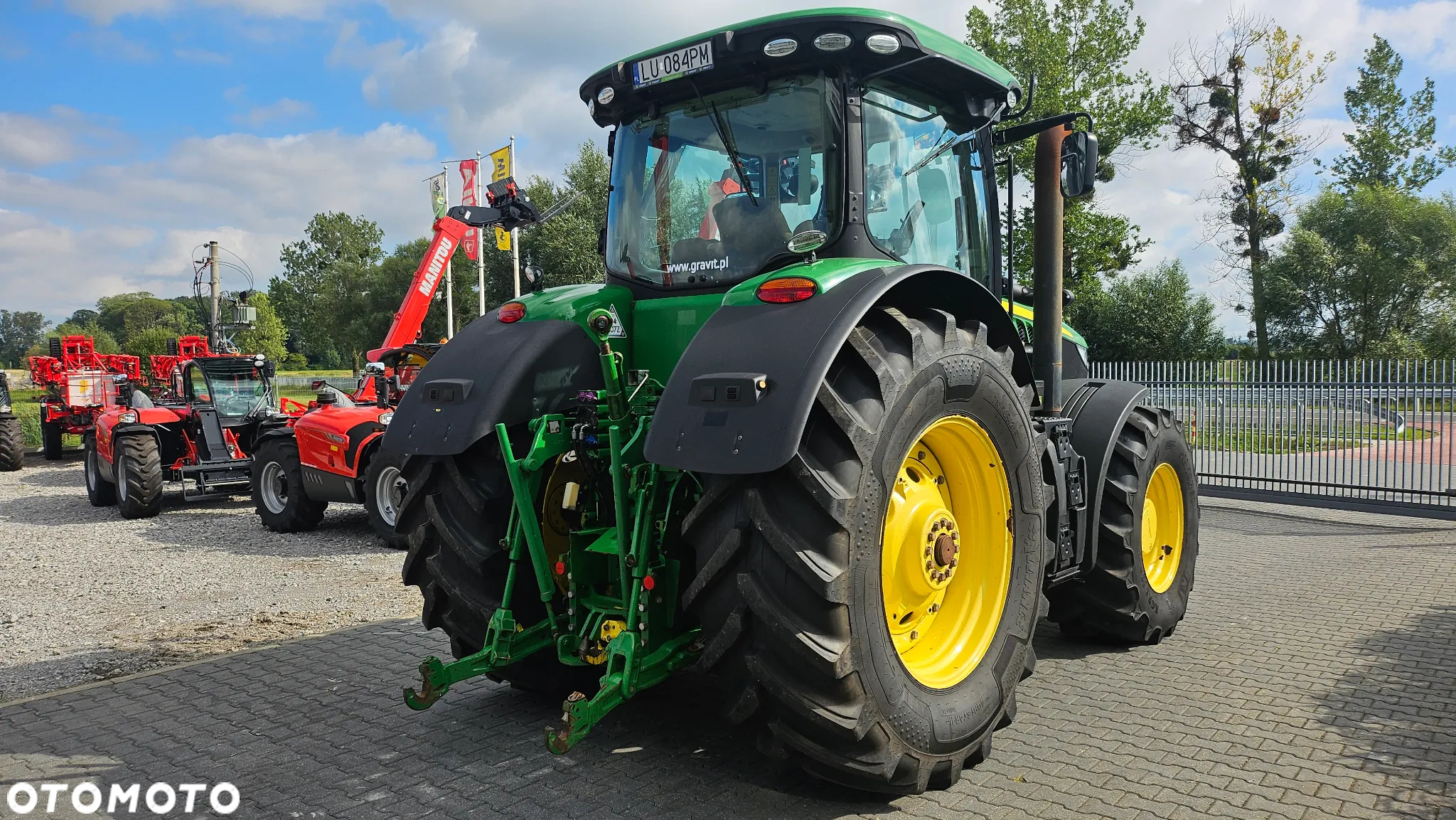 John Deere JD 7290R, AutoPowr 50 km/h, pneumatyka, przedni TUZ i WOM - 12