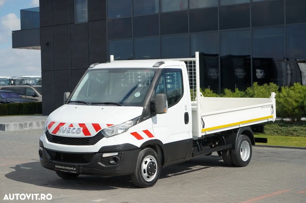 Iveco DAILY 35-130 / BASCULATOR SPATE / DUBLU / MANUAL / IMPORTAT - 15
