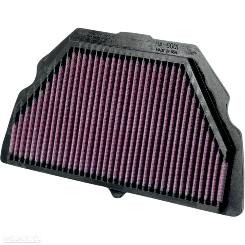 filtro de ar desportivo k&n honda cbr 600f ha-6001 - 1