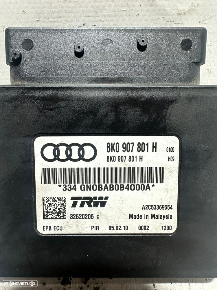 .Módulo Controlo Travão Mão VW Audi 8K0907801H 2008 - 2017 - 8