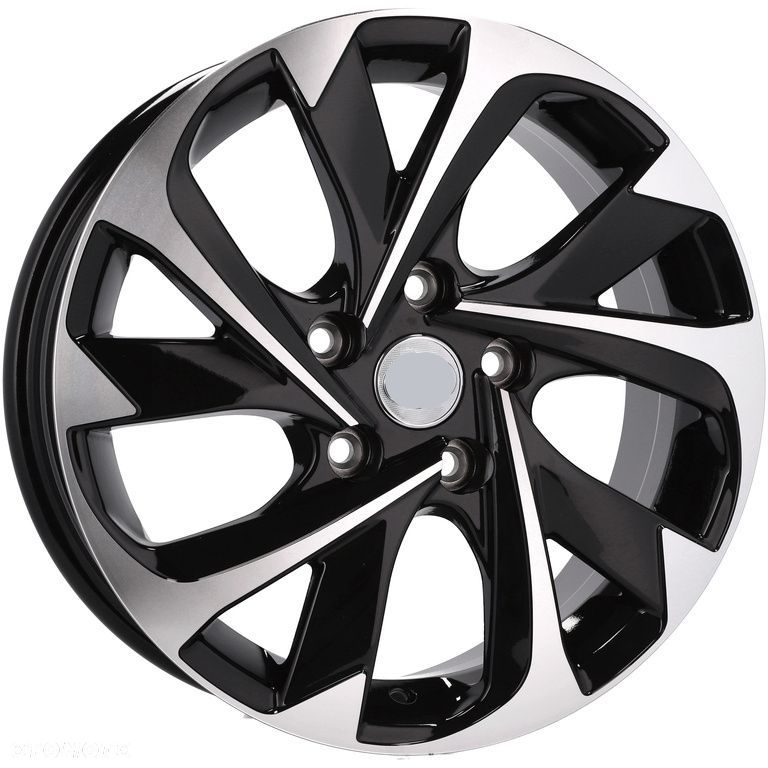 4x Felgi 17 m.in. do TOYOTA Auris Avensis Camry Corolla Cross C-HR Highlander Prius+ - XFE89 (BYD201 - 8