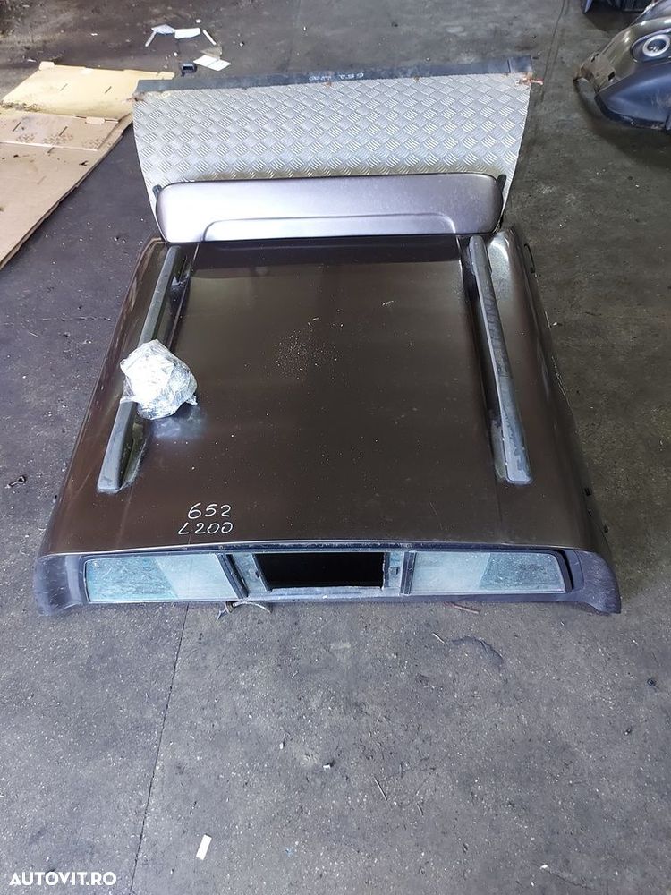 Hardtop Mitsubishi L200 Facelift 2010 - 2015 SUV 4 Usi GRI (652) DIMENSIUNI 160X154 - 1