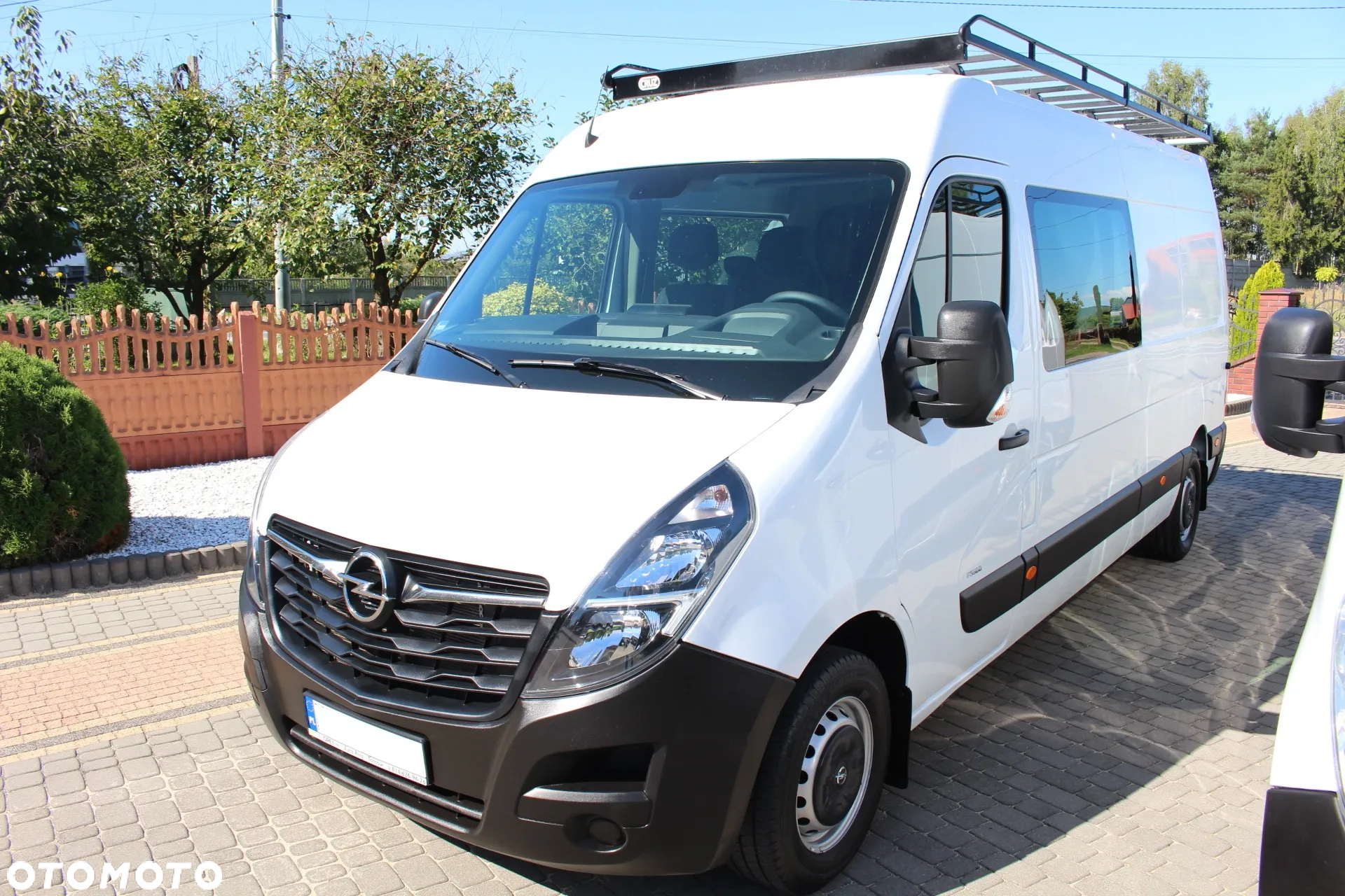 Opel Movano/ BRYGADÓWKA / DOKA / 7 OSÓB / POLSKI SALON / NISKI PRZEBIEG / BAGAŻNIK DACHOWY / - 10