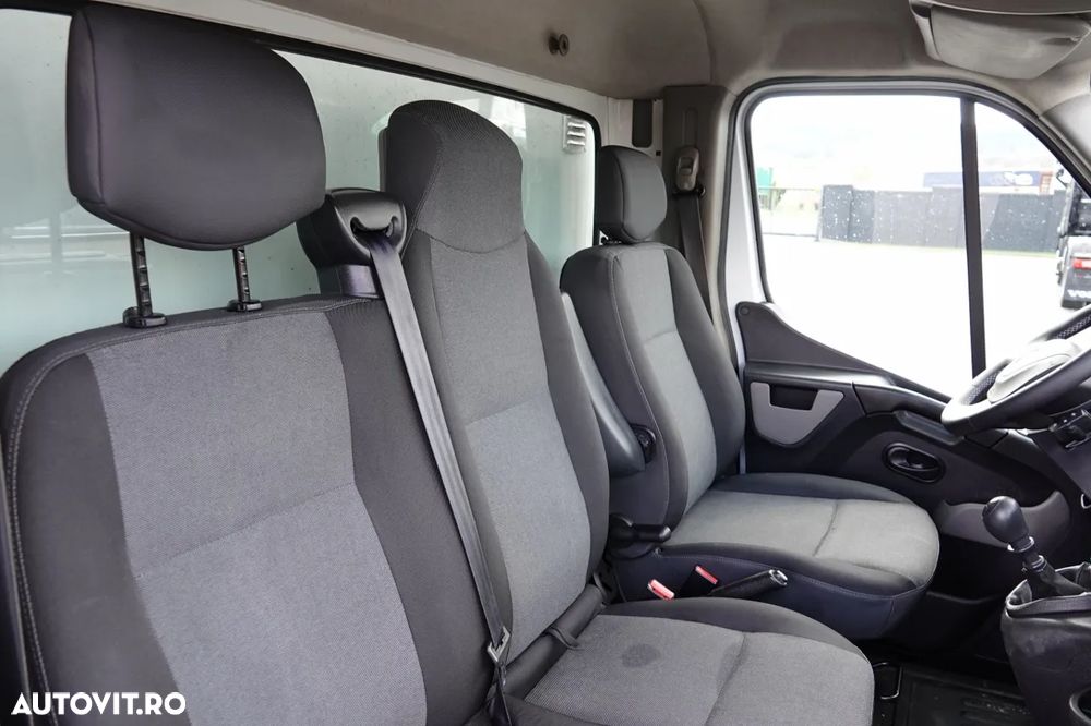 Renault MASTER DCI 145 / BASCĂLĂTOR DIN ALUMINIU / DUBLU / MANUAL / IMPORTAT - 35