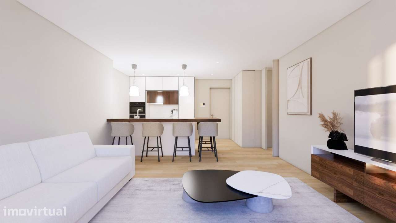 Apartamentos novos T1 e T2 com terraços no Marco de Canaveses - Grande imagem: 3/5