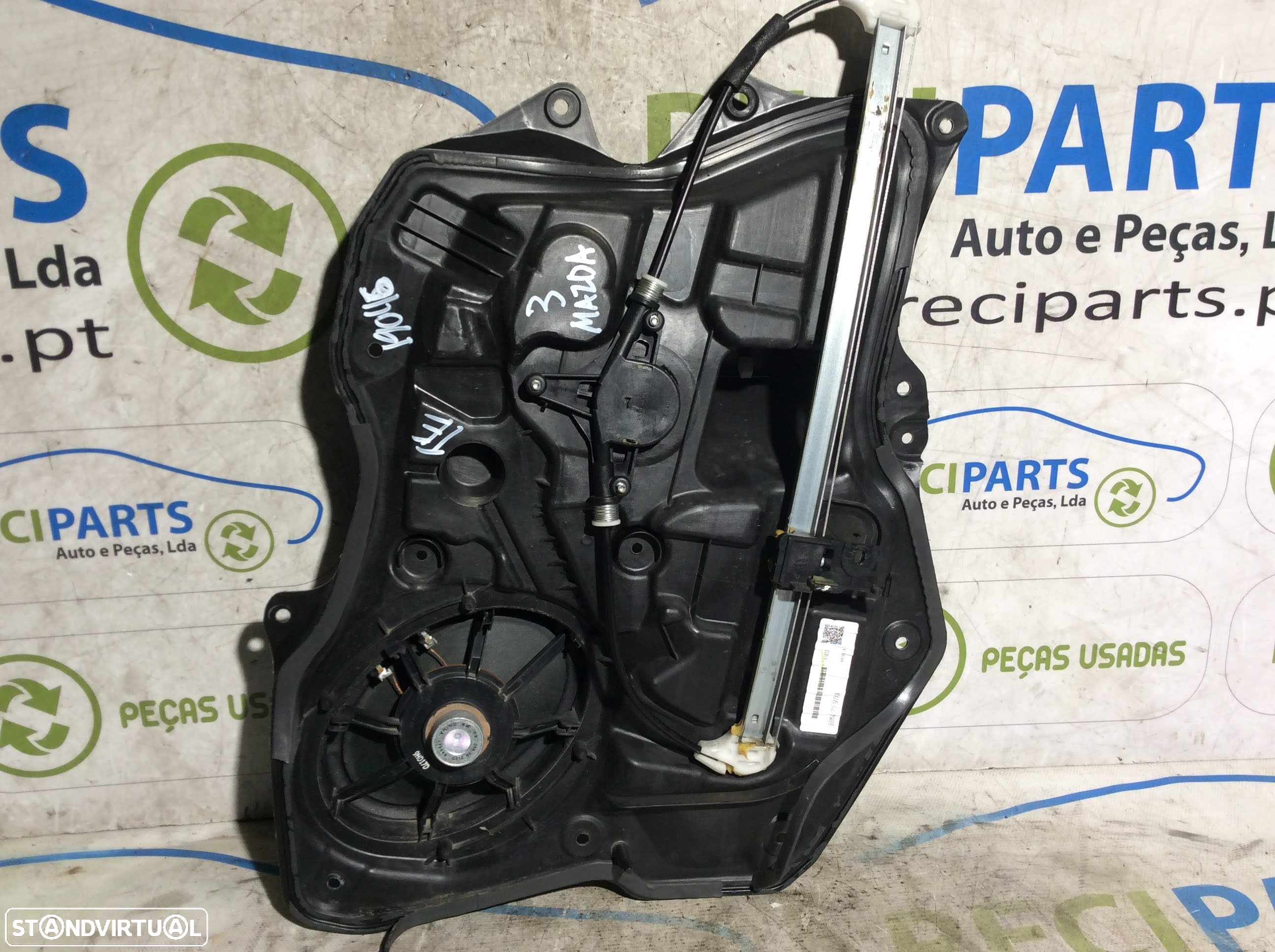 Elevador Vidro Trás Esquerdo Mazda 3 - 2