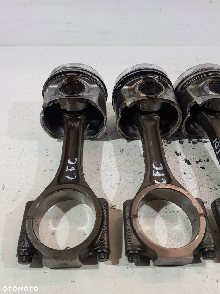 tłok + korbowód vw t5 t6 multivan 2.0 tdi cfca cfc 180km - 2