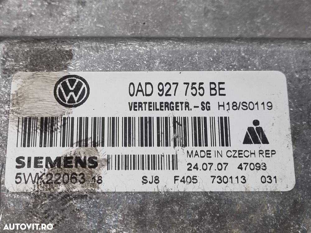 Modul Volkswagen Touareg 7L facelift 2.5 2007 - 2011 174CP Automata BPD BPE Euro4 (1157) ... - 3