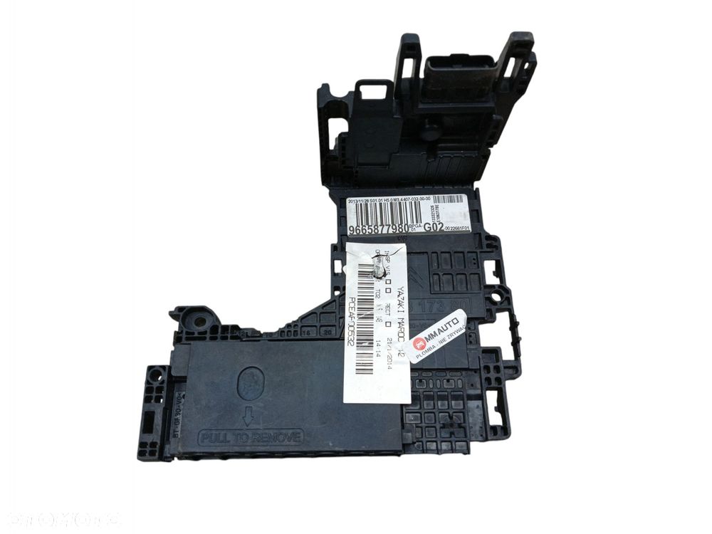 KLEMA MODUŁ STEROWNIK NAPIĘCIA AKUMULATORA PEUGEOT 508 I 9665877980 G02 - 2