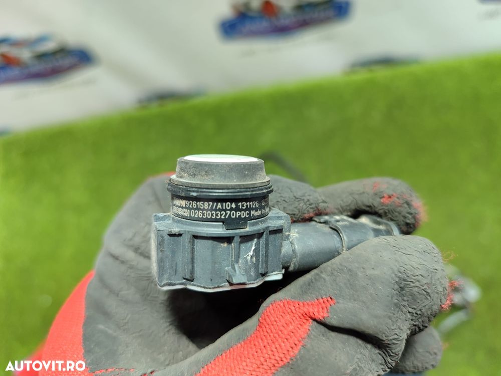 INTALAȚIE + 1 SENZOR PARCARE SPATE BMW SERIA 1 F20 116D 1.6 DIESEL 2013 COD OEM 9261588 / AI04131126 / HATCHBACK 2011-2019 - 8