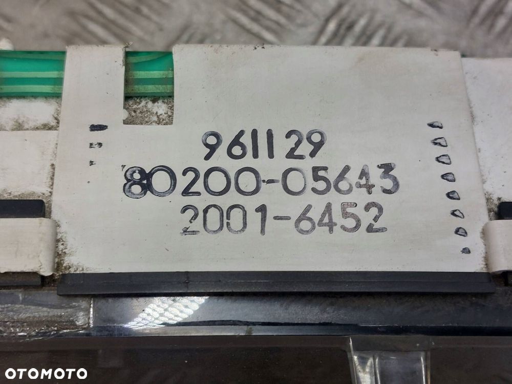 LICZNIK ZEGARY SSANGYONG MUSSO I 2.3 16V 80200-05643 - 3