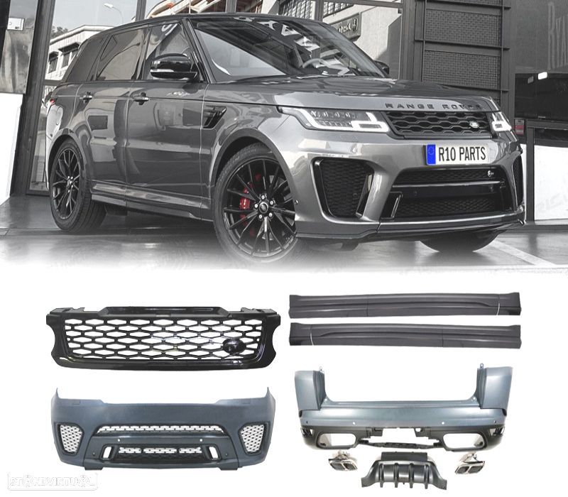 KIT CARROÇARIA RANGE ROVER SPORT L494 13-17 LOOK SVR - 1