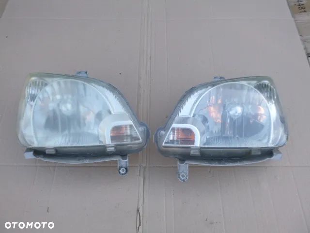 LAMPA LEWY PRZÓD LEWA PRZEDNIA PRAWY PRZÓD PRAWA PRZEDNIA DAIHATSU CUORE KOMPLET - 27