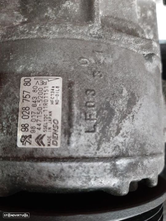 compressor AC Citroën , Peugeot  2015  ref: 9802875780 - 2