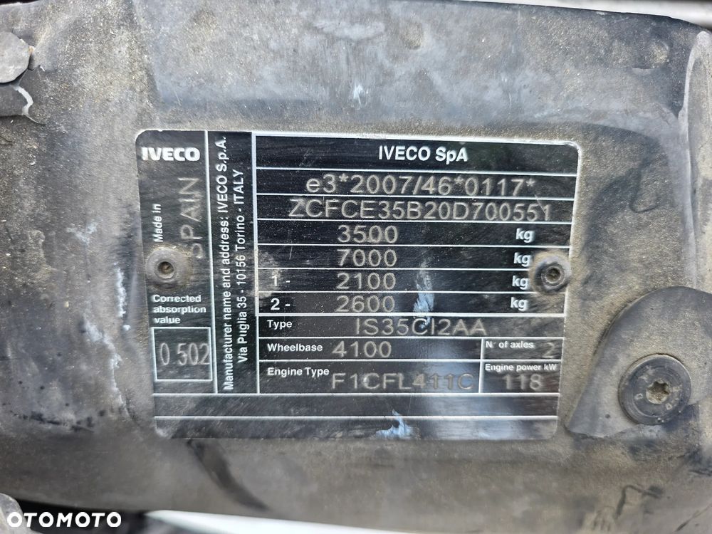 Iveco Daily 35C16 himatic 3,0 automat 160KM chłodnia winda - 19