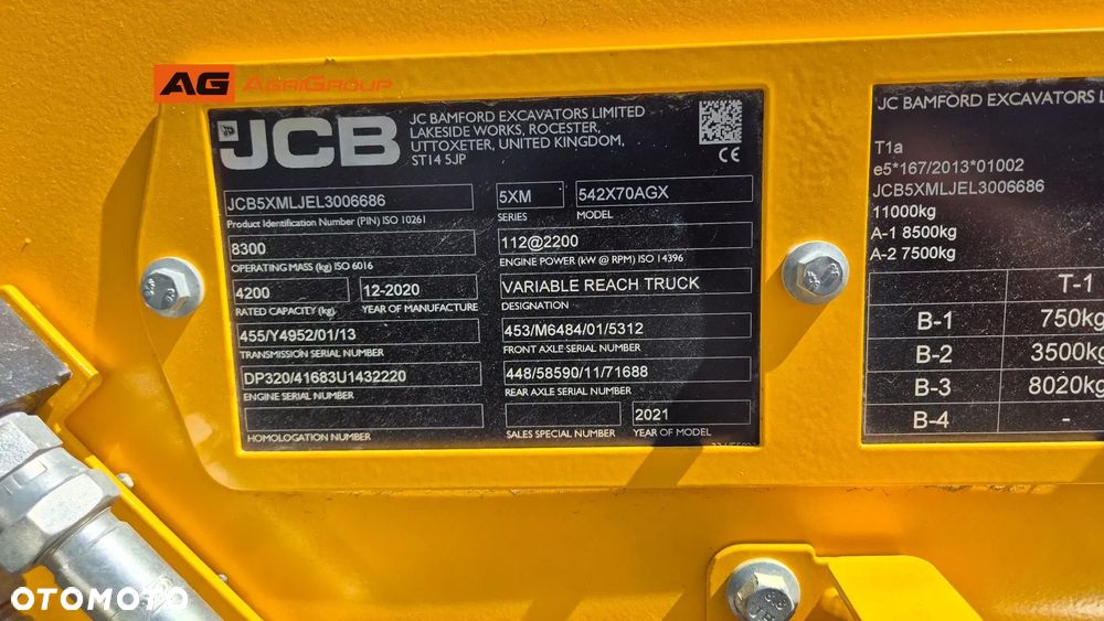 JCB 542-70 Agri Xtra 2020R 152 KM 4,8L - 20