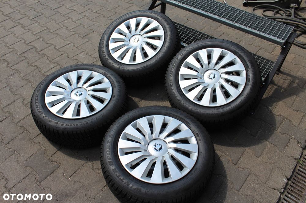 oryg skoda octavia mk4 16cali 5x112 et46 6,5j kołpaki - 6