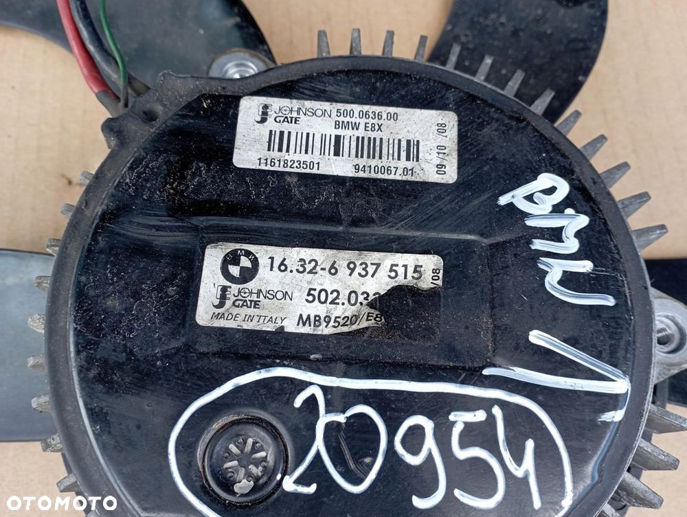 BMW 1 E87 WENTYLATOR CHŁODNICY 6937515 - 2