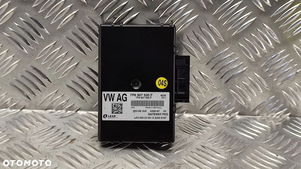 VW TOUAREG II 7P 10-18R STEROWNIK MODUŁ GATEWAY 7P6907530F 7P6907530 F - 1