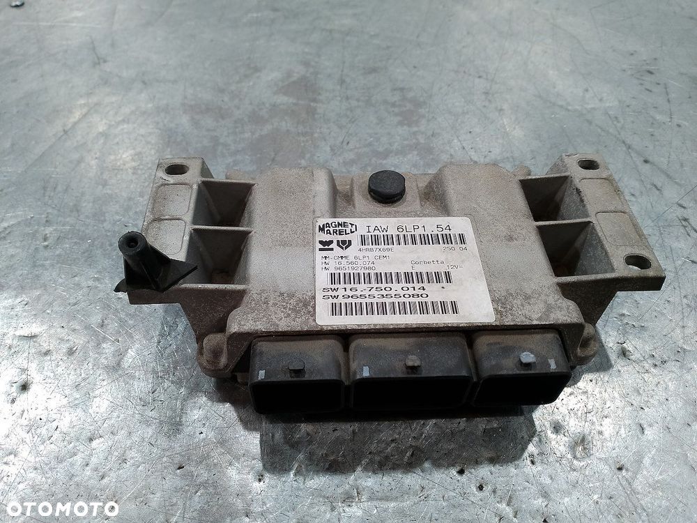 KOMPUTER, STEROWNIK PEUGEOT 407 SW 9651927980   9655355080 2.0 16V - 1