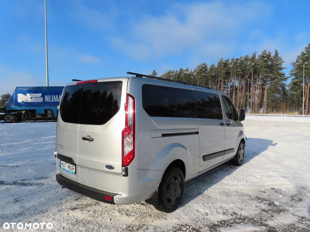 Ford Transit CUSTOM 2.0 TDCi 130 Km L2 Limited Edition W Najbogatszej Wersji Wyposażenia TREND L2H1 LONG Blaszak Furgon 9-Cio Osobowy Stan Jak NOWY POLECAM - 4