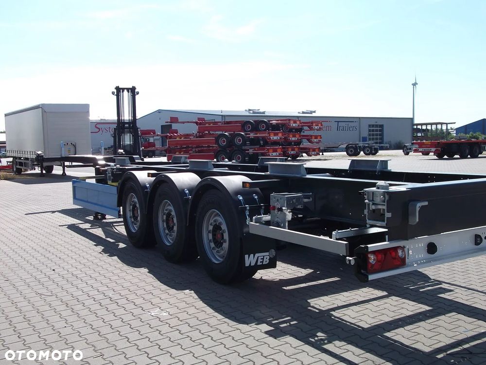WEB Trailer Web-Trailer Containerchassis Gooseneck - 13