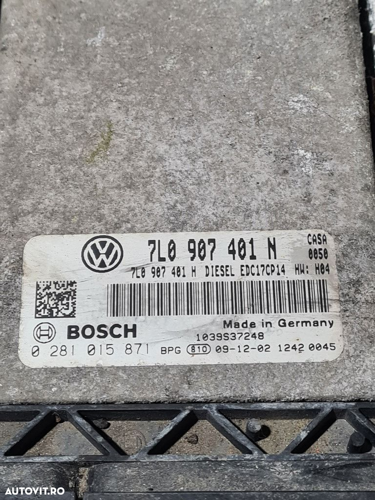 Calculator motor Volkswagen Touareg facelift 3.0D 2007 - 2010 240CP Automata CASA CASC ... - 2