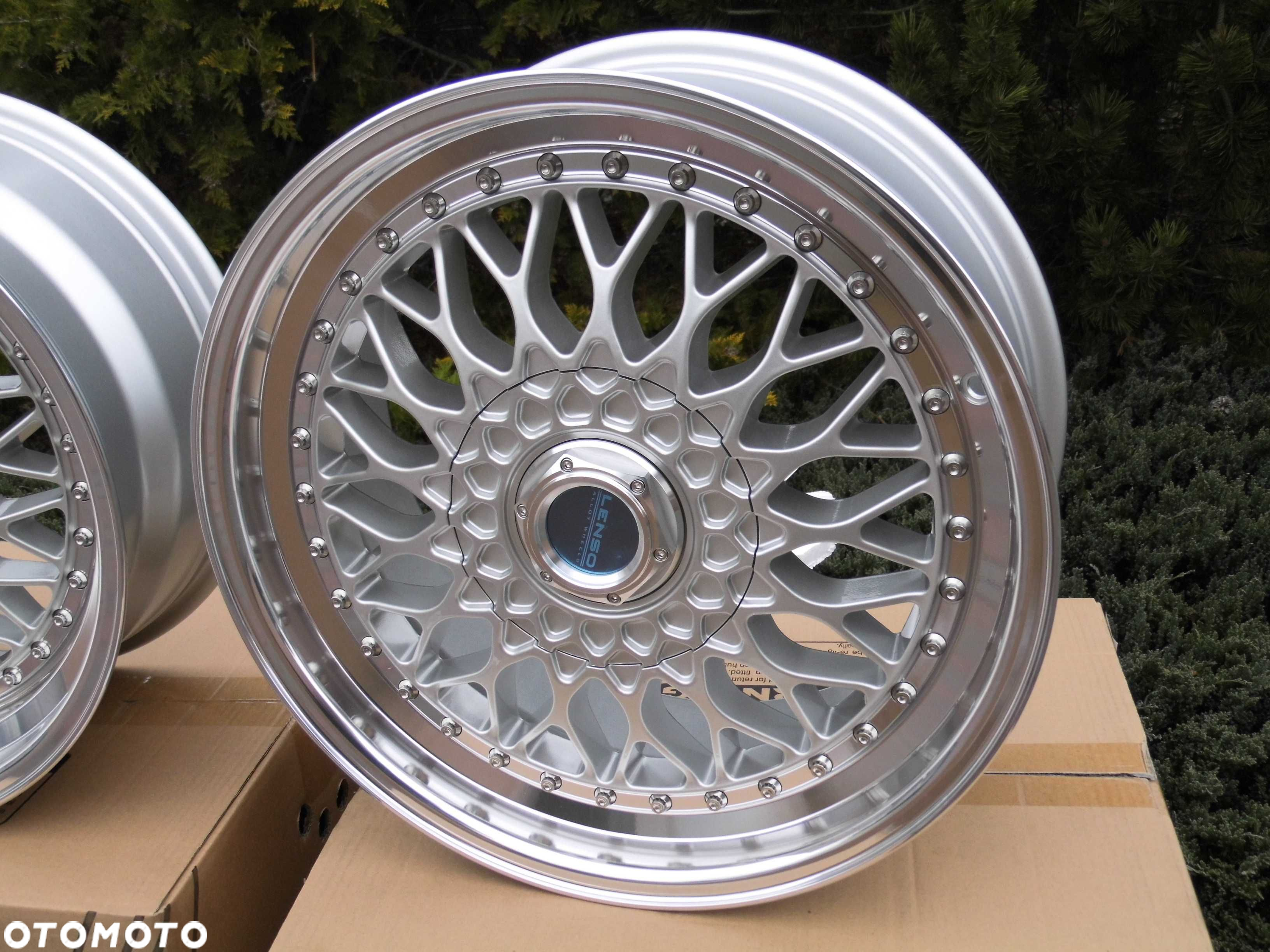felgi 17 4x108 LENSO BSX audi 100 cabriolet 80 RANT LUSTRO et35 BBS RS - 4