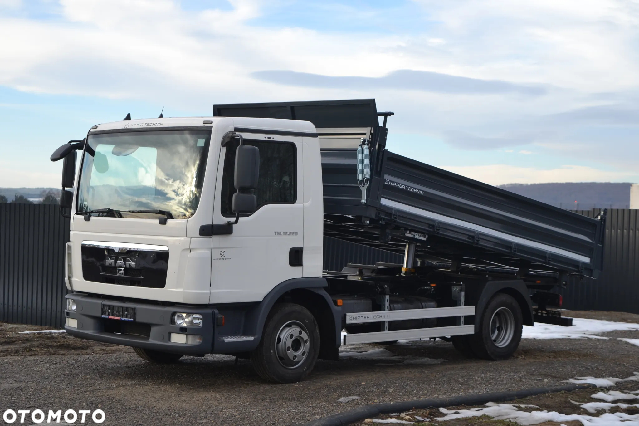 MAN TGL 12.220 Nowy 3-stronny WYWROT Kiper WYWROTKA TGM 12.250 Manual Blokada Klima - 9