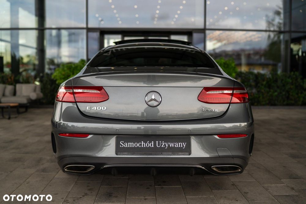 Mercedes-Benz Klasa E 400 Coupe 4-Matic 9G-TRONIC - 5