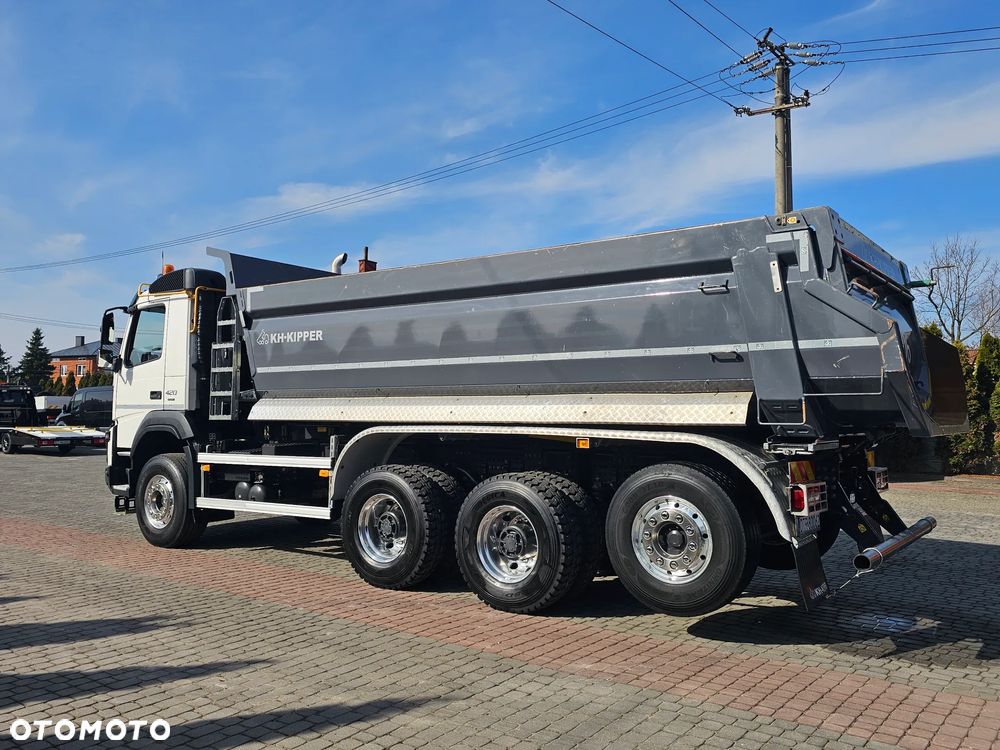 Volvo FMX 420 WYWROTKA 8X4 KH-KIPPER OŚ PODN.I SKRĘTNA! - 17