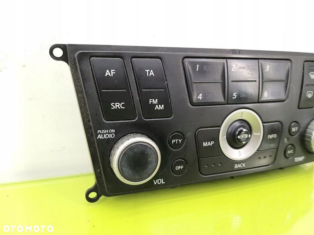 Radio+ wyświetlacz kpl Nissan Almera Tino 2000-2006 XANAVI CSW8200D - 5