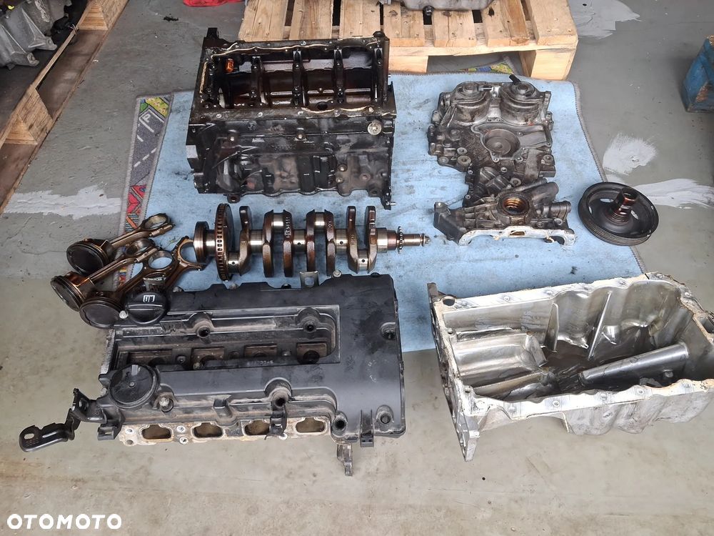 Silnik opel części 1.4 turbo z14net nel ler pompa oleju miska blok tłok korbowód astra meriva