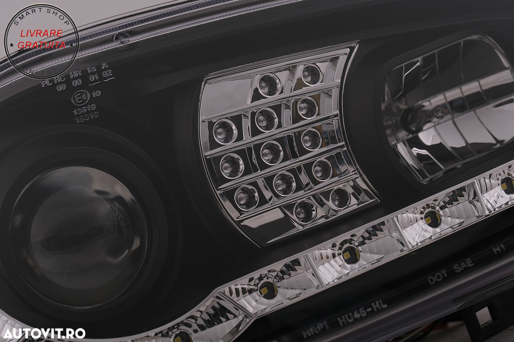 Faruri LED Daylight VW Golf IV 4 Cabriolet Hatchback Variant (09.1997-09.2003) Neg- livrare gratuita - 17