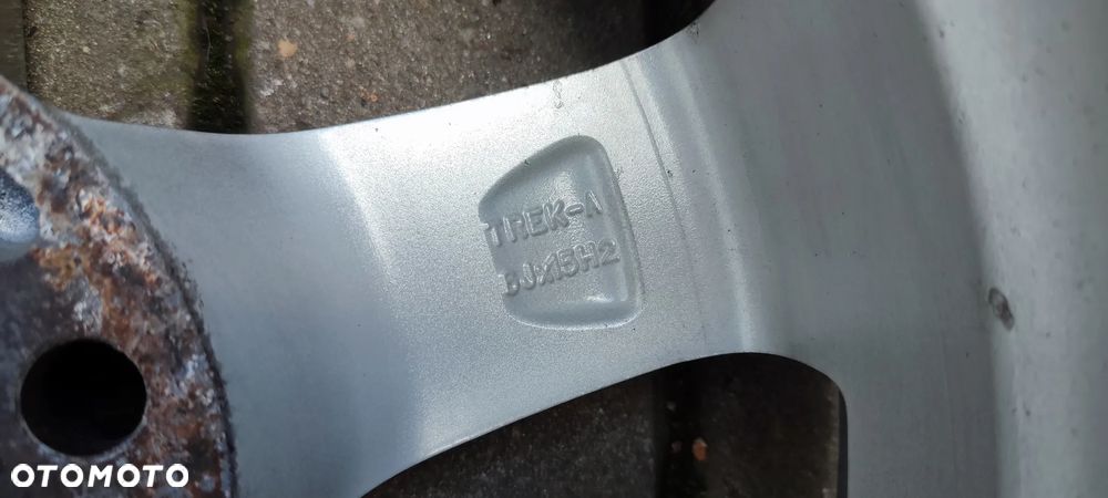 FELGI ALUMINIOWE 5x112 6Jx15 CALI ET48 DEZENT fi 57.1 AUDI SEAT SKODA VW KOMPLET 4 SZTUKI - 9