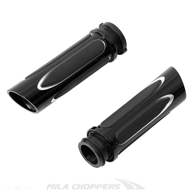 Manetki 1-1/4" e-gaz Harley Davidson Touring Softail Dyna uniwersalne - 3