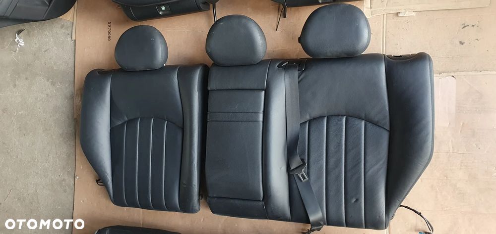 Fotele kanapa boczki komplet skóra elektryczne Mercedes E-Klasa W211 - 11