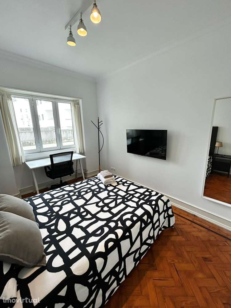 Quarto Individual Mobilado em Avenidas Novas - Grande imagem: 3/11