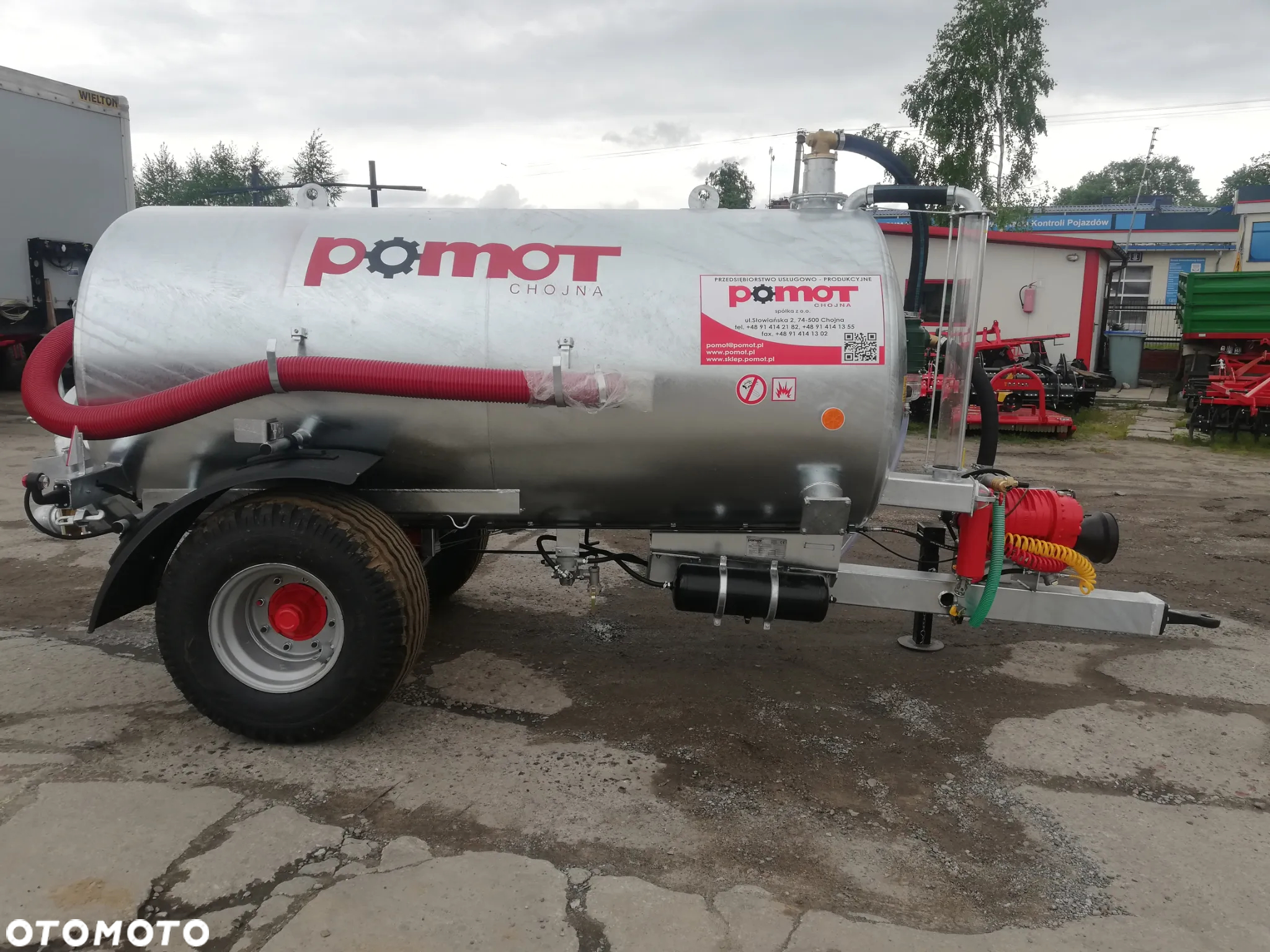 Inny Wóz Asenizacyjny POMOT T507/3 - 4000 litrów, Wóz do transportu wody pitnej Meprozet - Beczkowóz PW-1/5  5000 litrów, 3000 litrów, 6000 litrów - 8
